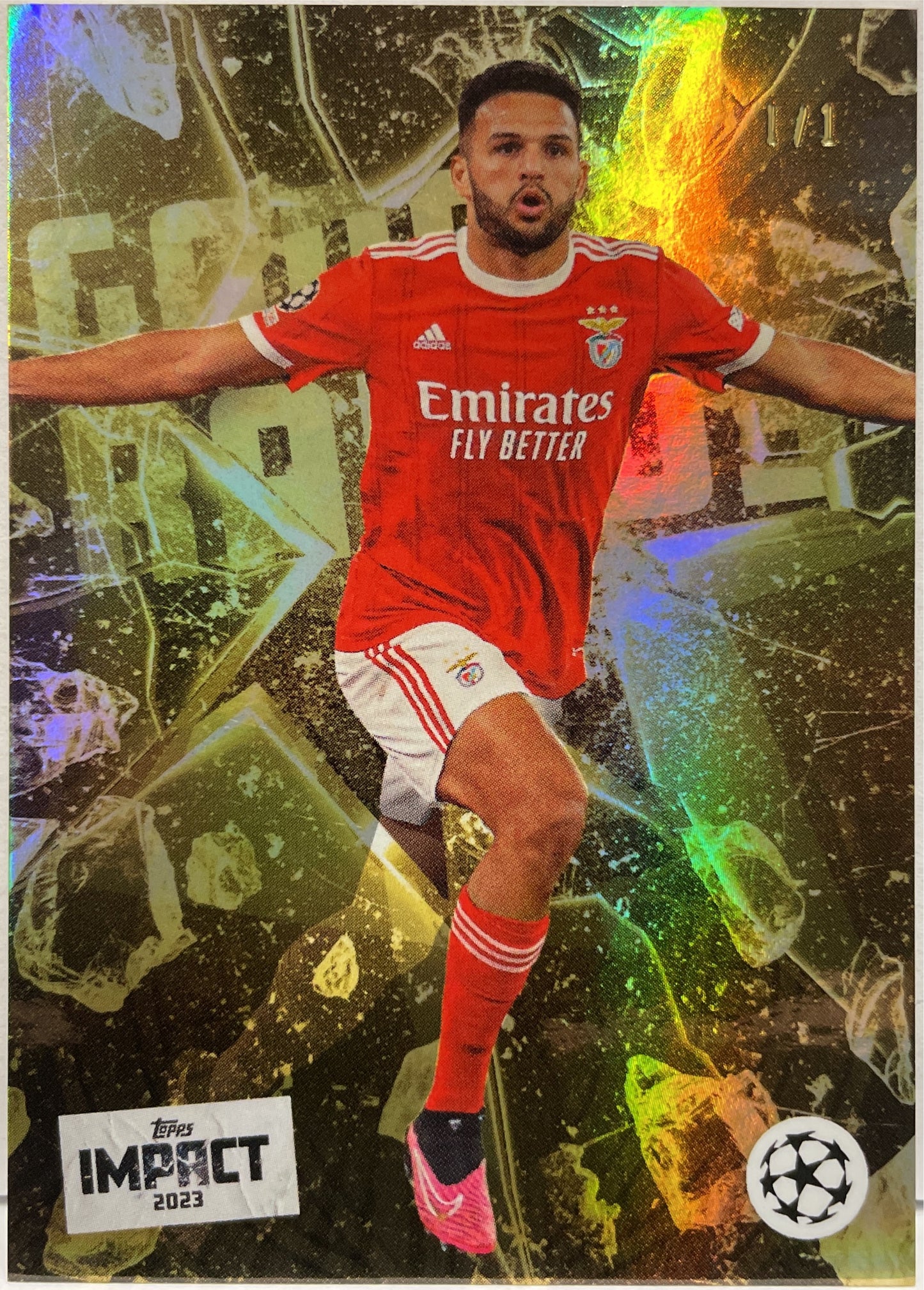 Goncalo Ramos 1/1 Topps Impact 2022/23