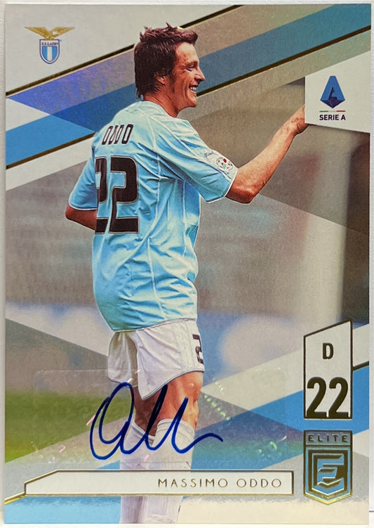 Massimo Oddo Autograph Donruss Elite Chronicles Serie A 2019/20