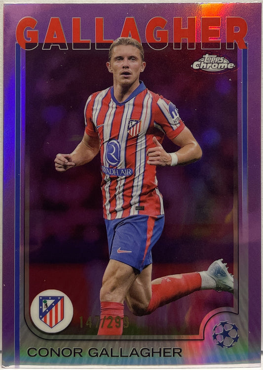 Conor Gallagher 147/299 Violet Topps Chrome UCC 2024/25