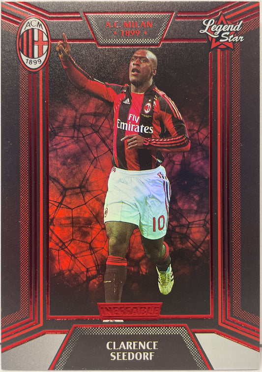 Clarence Seedorf 53/79 Ineffable Legend Red Daka Milan One & Two 2023/24