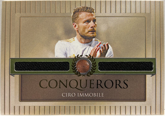 Ciro Immobile 24/25 Patch Conquerors Futera Unique 2024