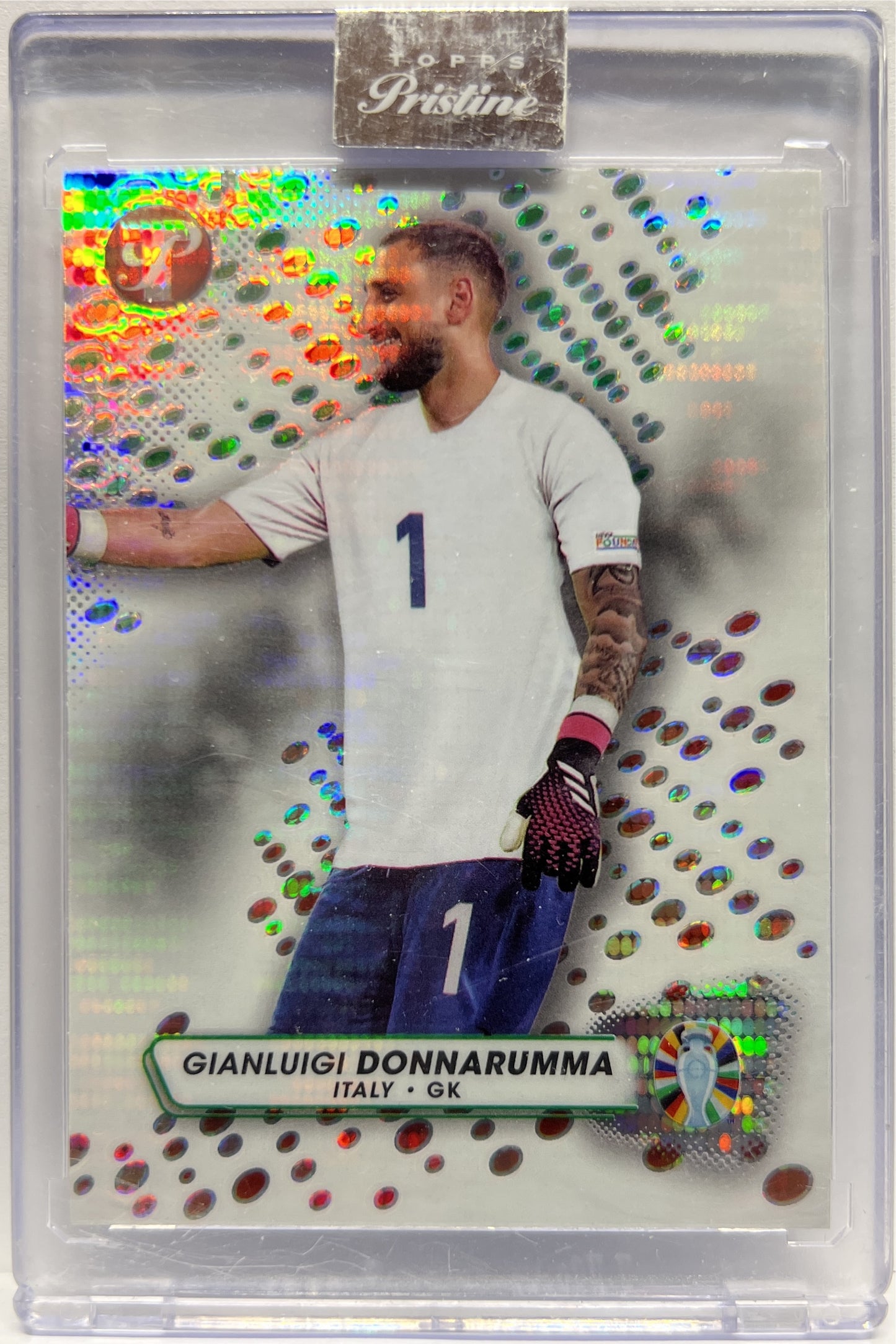 Gianluigi Donnarumma Topps Pristine Road To Uefa Euro 2024