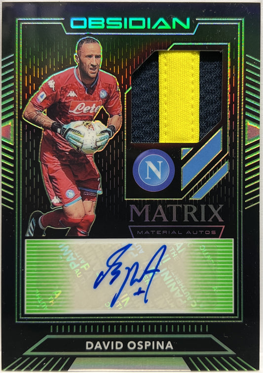 David Ospina 1/25 Patch Matrix Material Autos Obsidian 2020/21