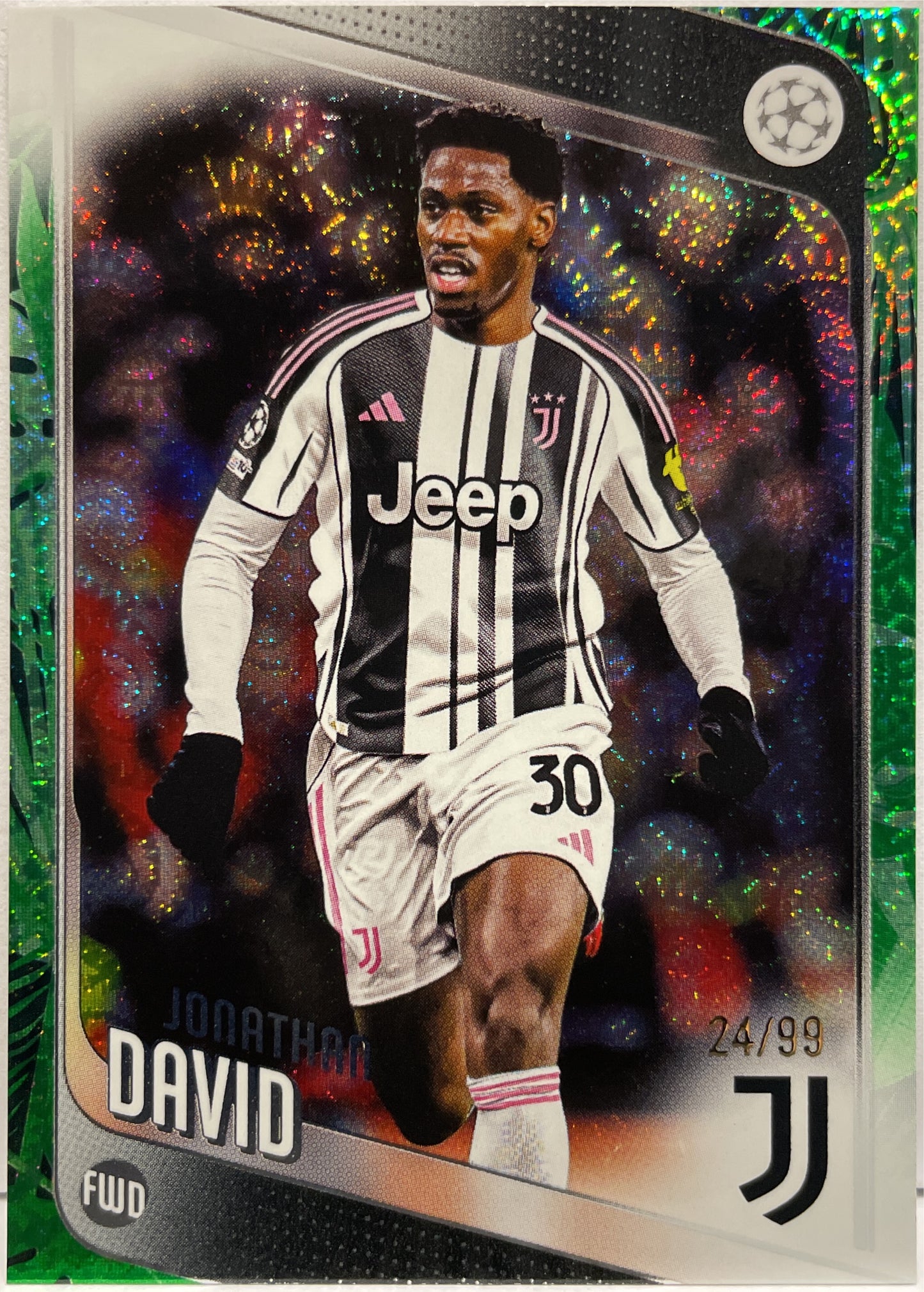 Jonathan David 24/99 Green Topps Carnival UCC 2025/26