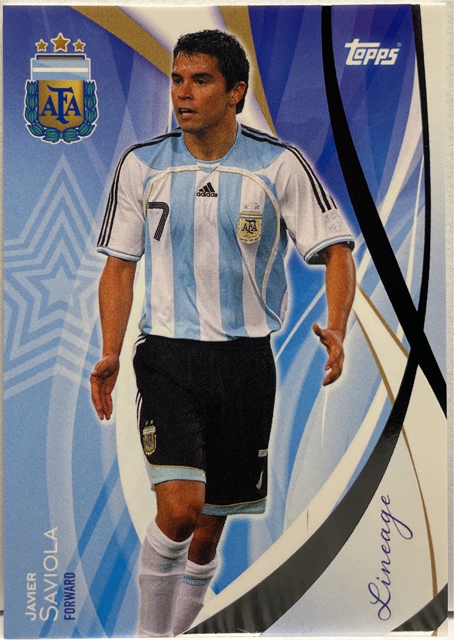 Javier Saviola Topps Lineage Argentina 2024