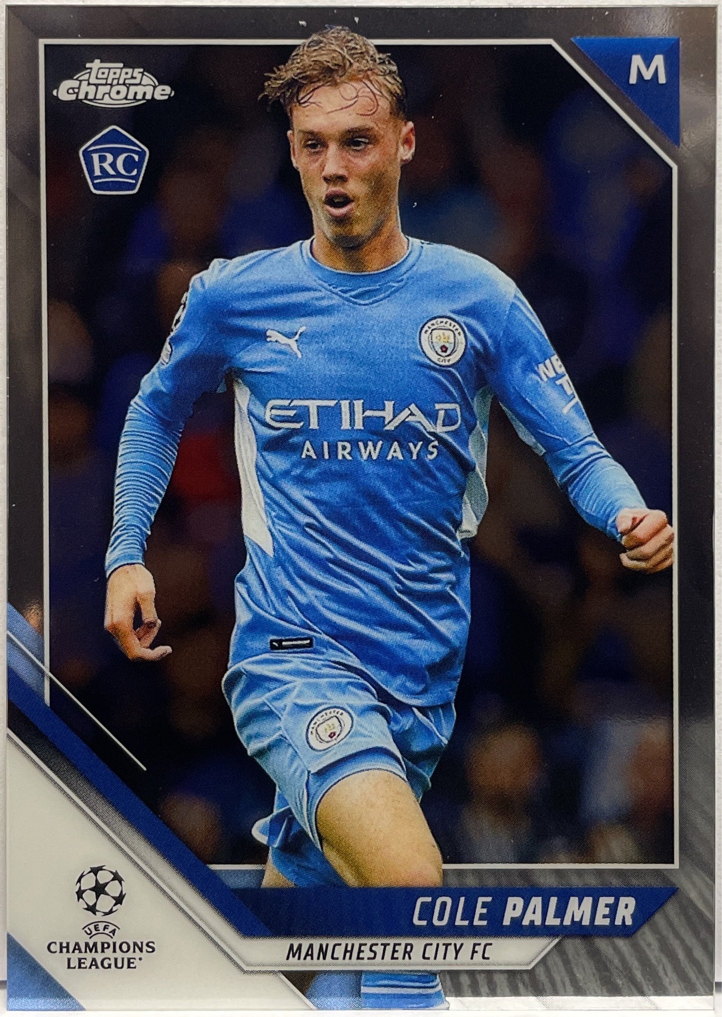 Cole Palmer Rookie Topps Chrome UCL 2021/22