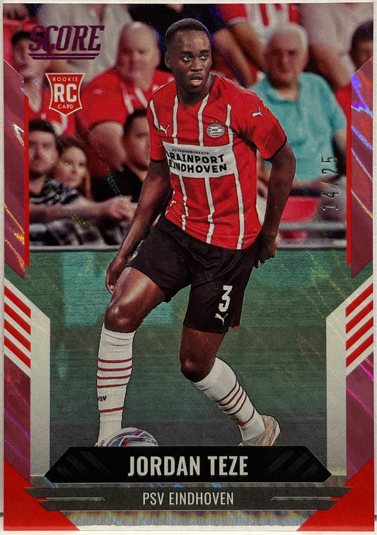 Jordan Teze 14/25 Rookie Pink Score Fifa 2021/22