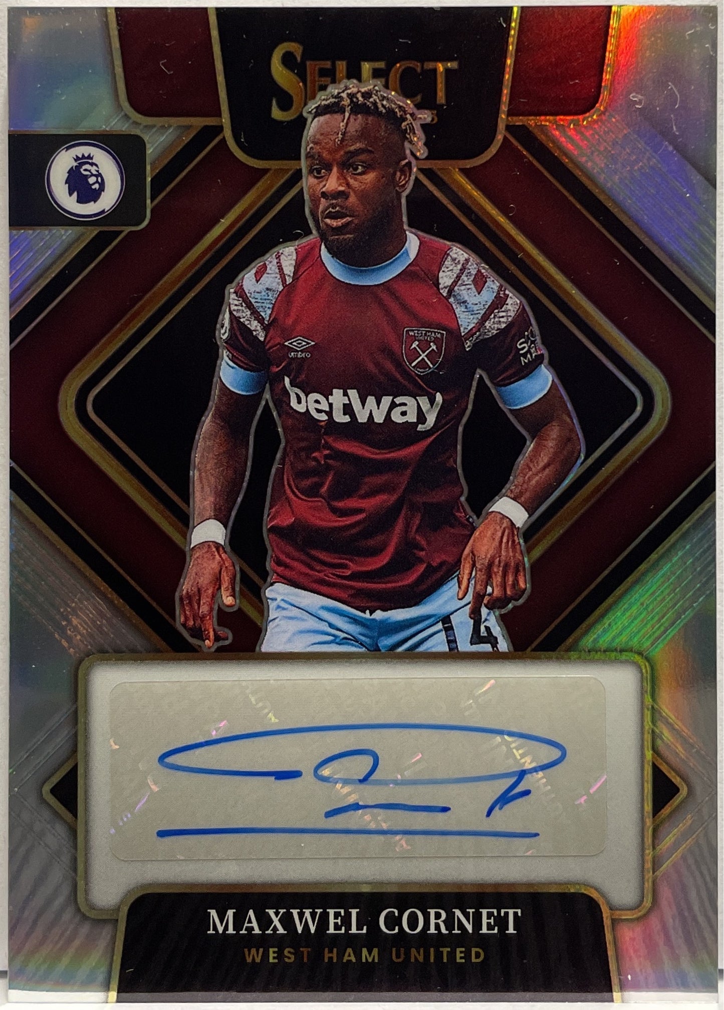 Maxwel Cornet Autograph Select Premier League 2022/23