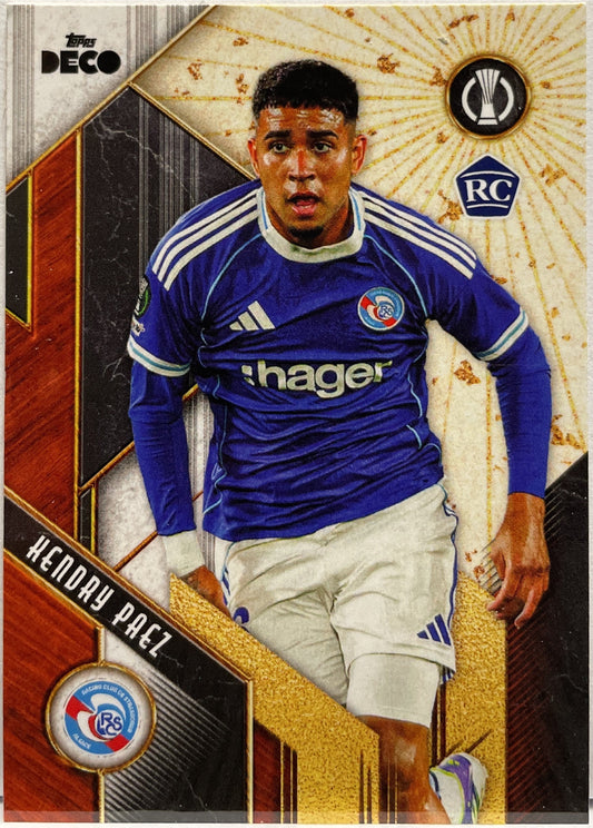 Kendry Paez Rookie Nouvel Espirit Topps Deco 2025/26