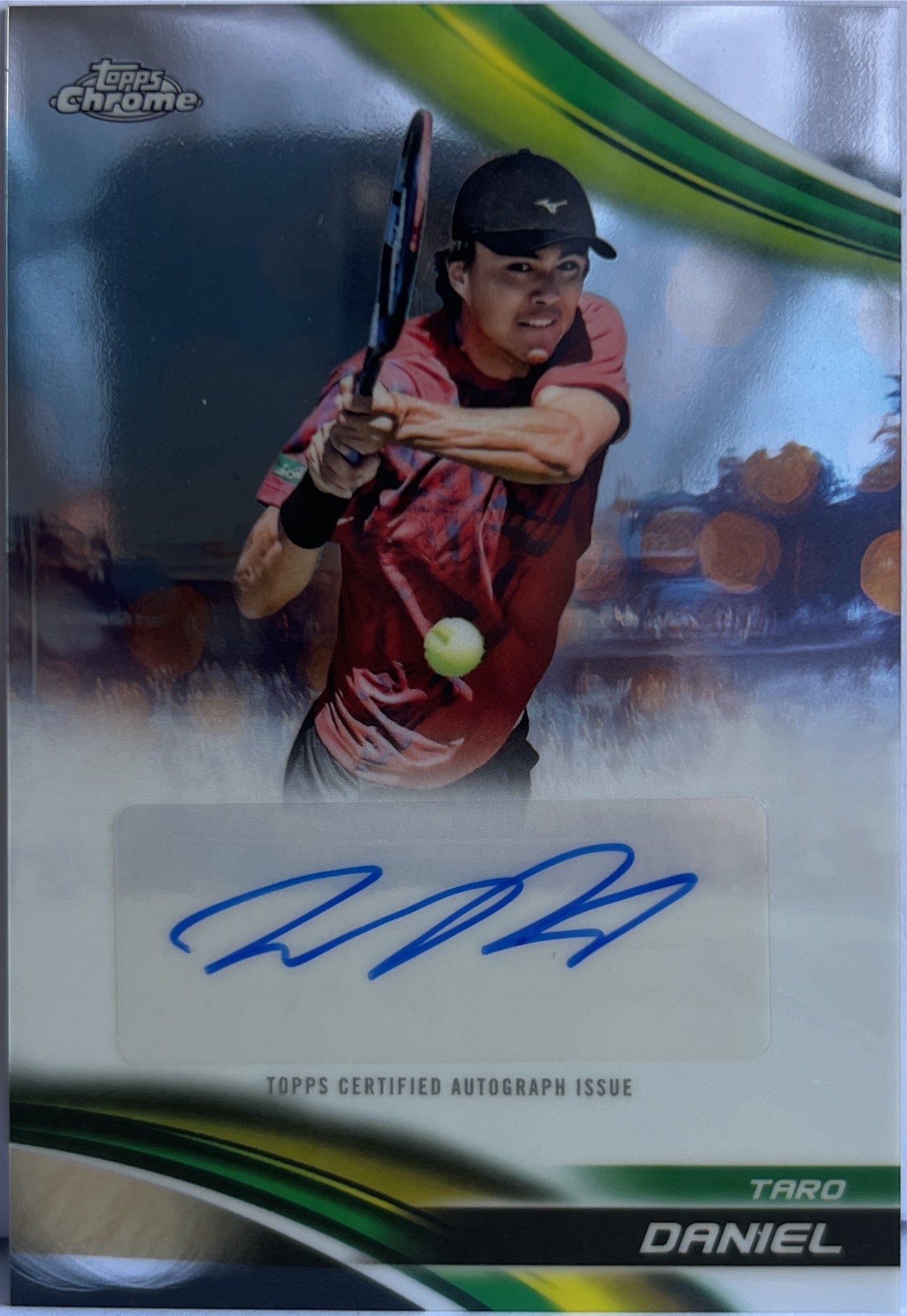 Taro Daniel Autograph Topps Chrome Tennis 2025