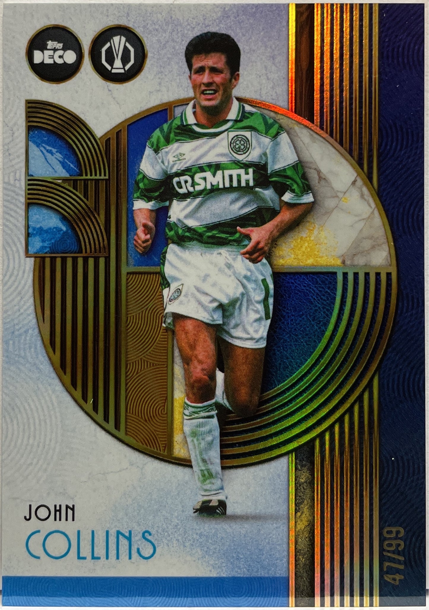 John Collins 47/99 Blue Topps Deco 2025/26