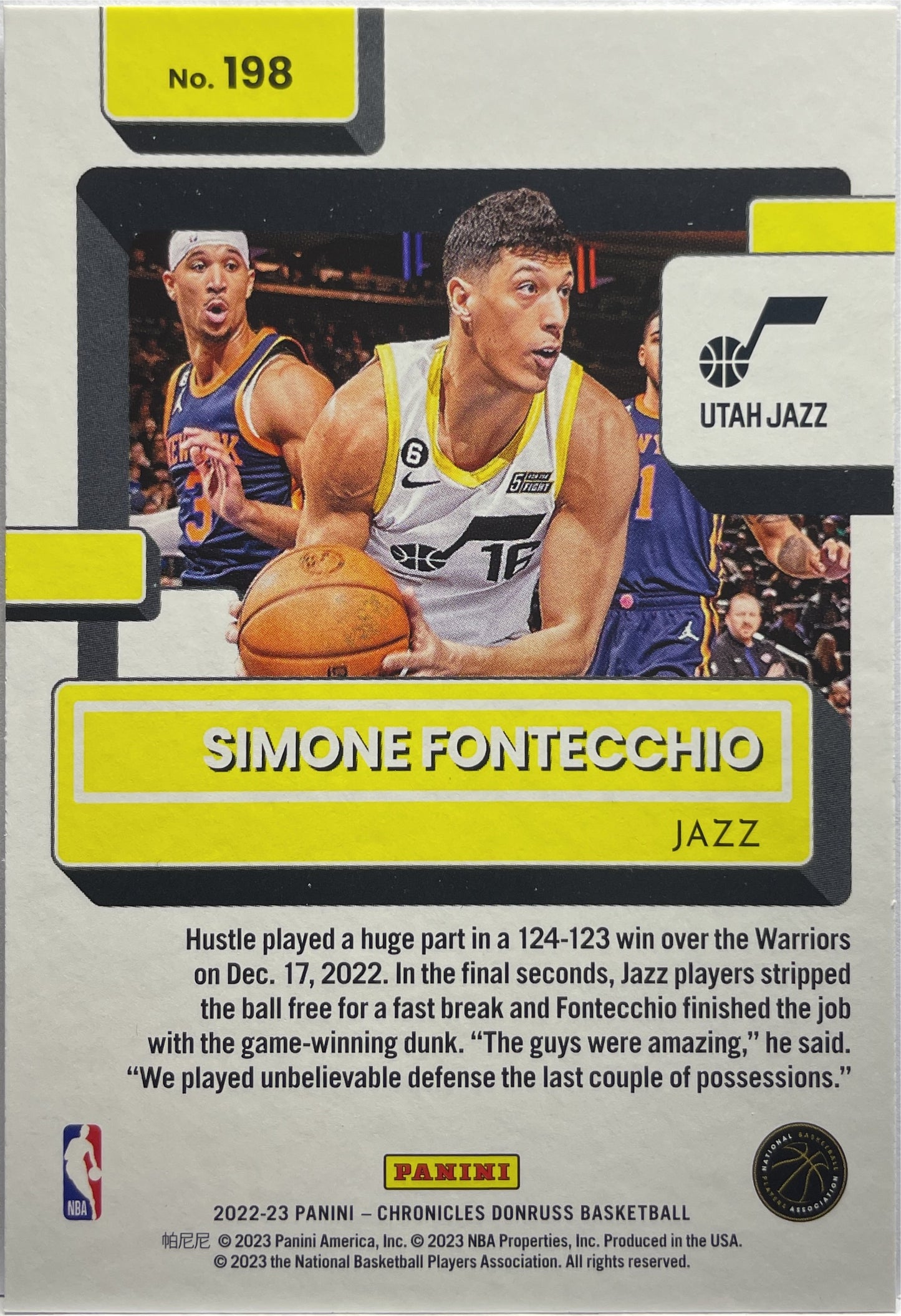 Mancolista-Chronicles Donruss Rated Rookie-Chronicles Basketball NBA 2022/23