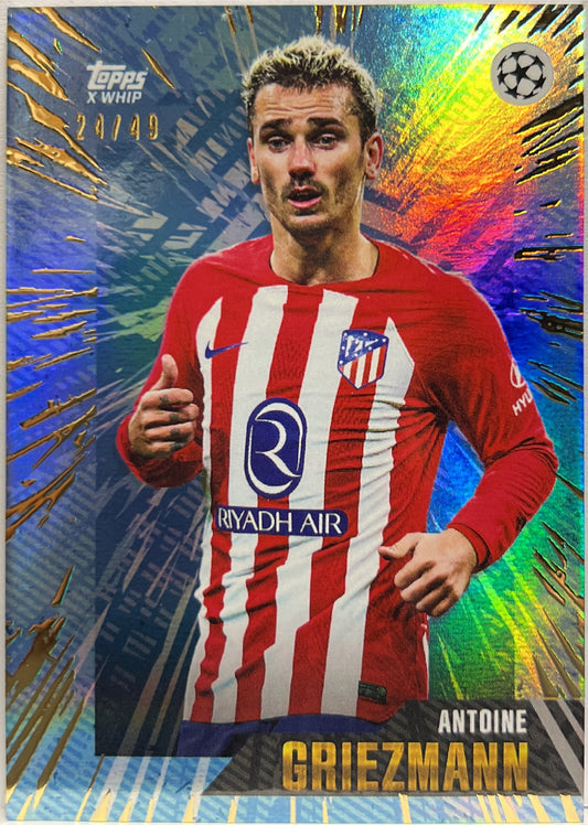 Antoine Griezmann 24/49 Topps Gold 2022/23