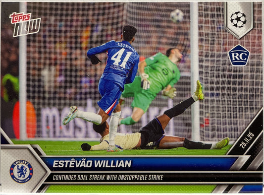 Estevao Willia Rookie #052 Topps Now 2025