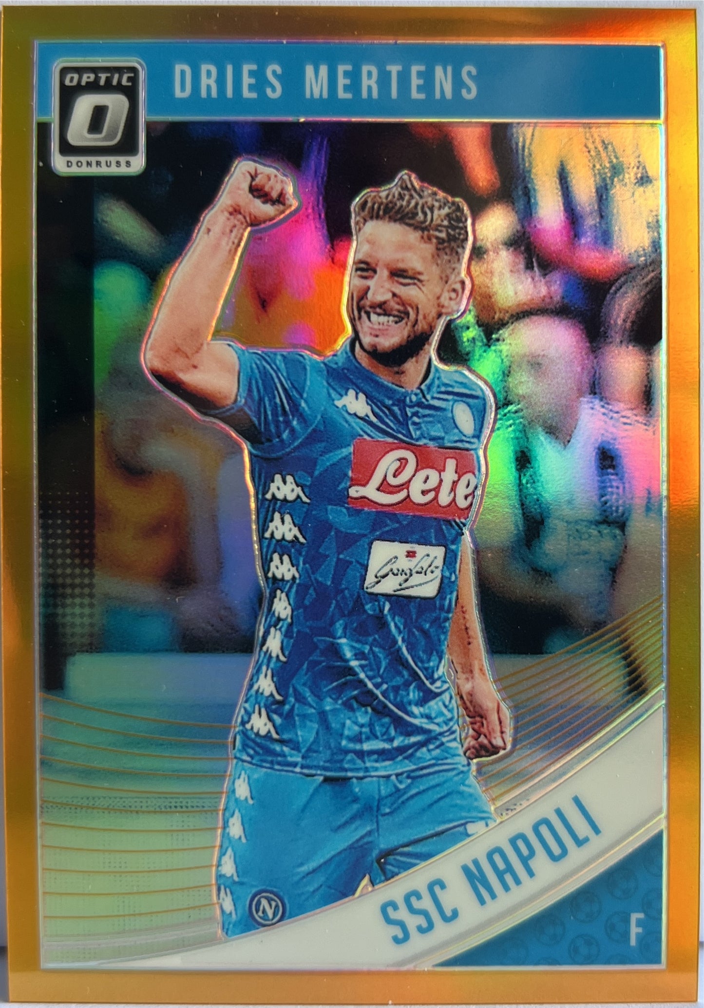 Dries Mertens 21/99 Optic Orange Panini Donruss Fifa 2018/19