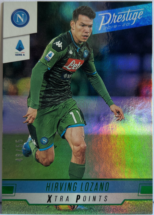 Hirving Lozano 48/55 Prestige Green Panini Chronicles 2019/20