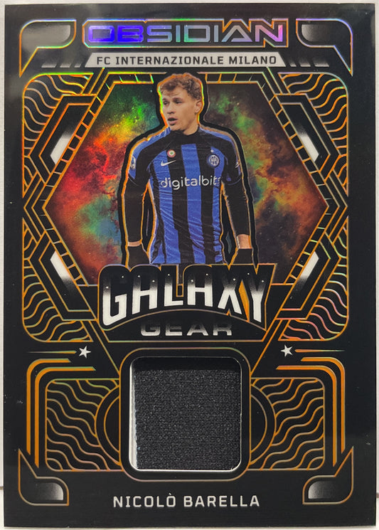 Nicolo Barella 13/49 Patch Galaxy Obsidian 2022/23
