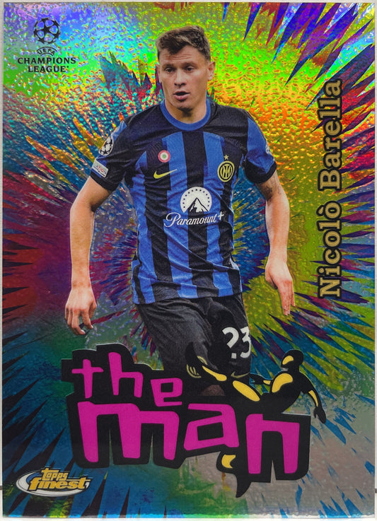 Nicolo Barella The Man Topps Finest UCC 2023/24