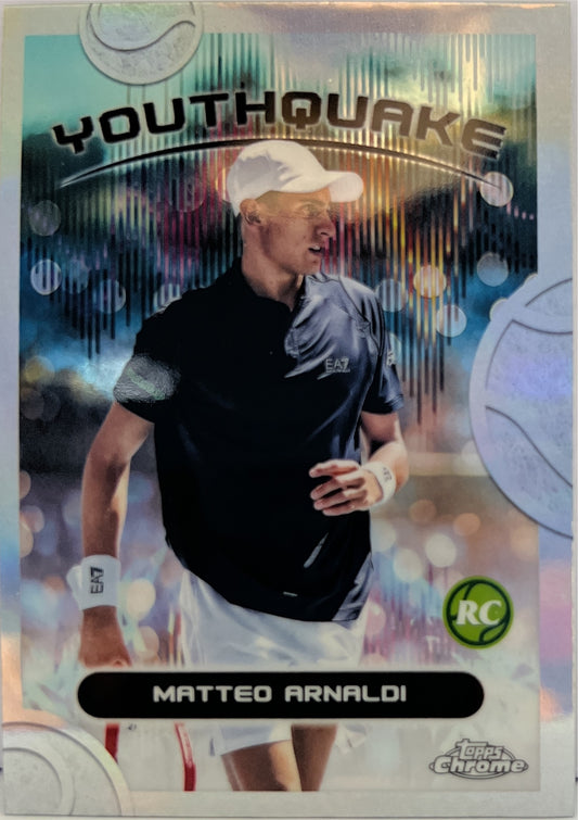 Mancolista-Youthquake-Topps Chrome Tennis 2025