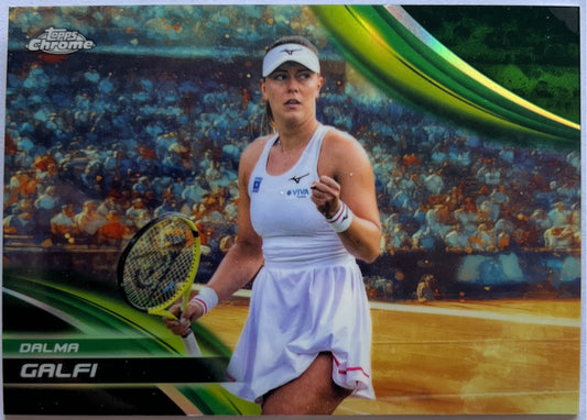 Mancolista-Green Refractor-Topps Chrome Tennis 2025 Parte 2 (151-300)