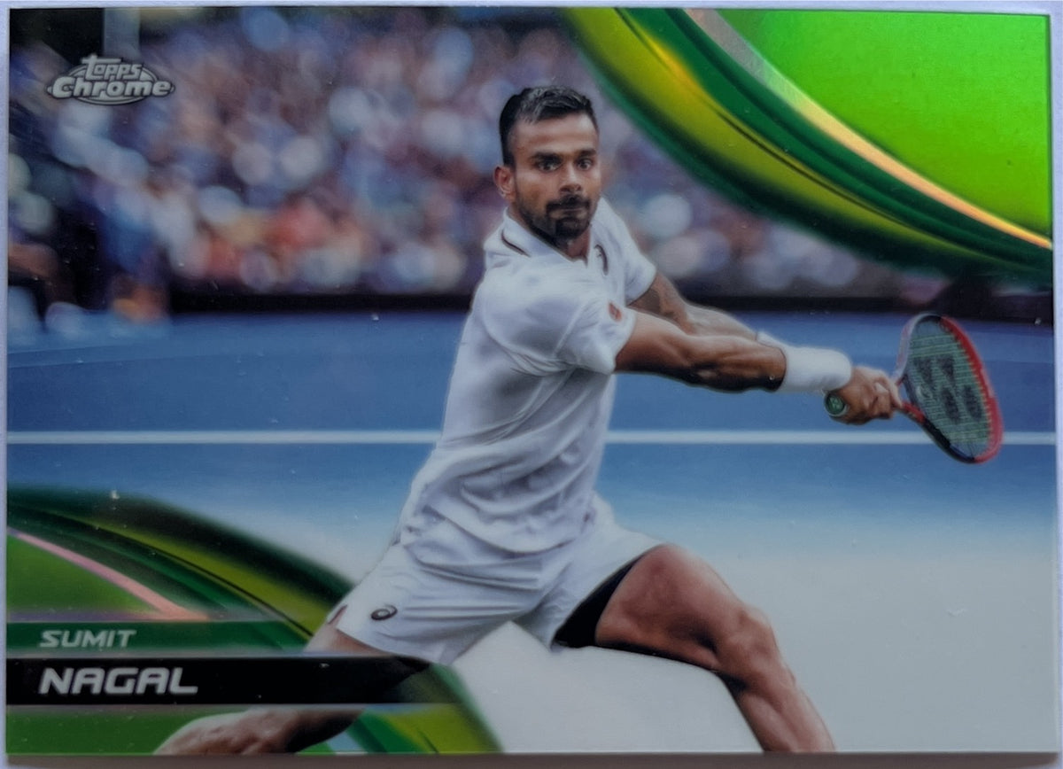 Mancolista-Green Refractor-Topps Chrome Tennis 2025 Parte 2 (151-300)