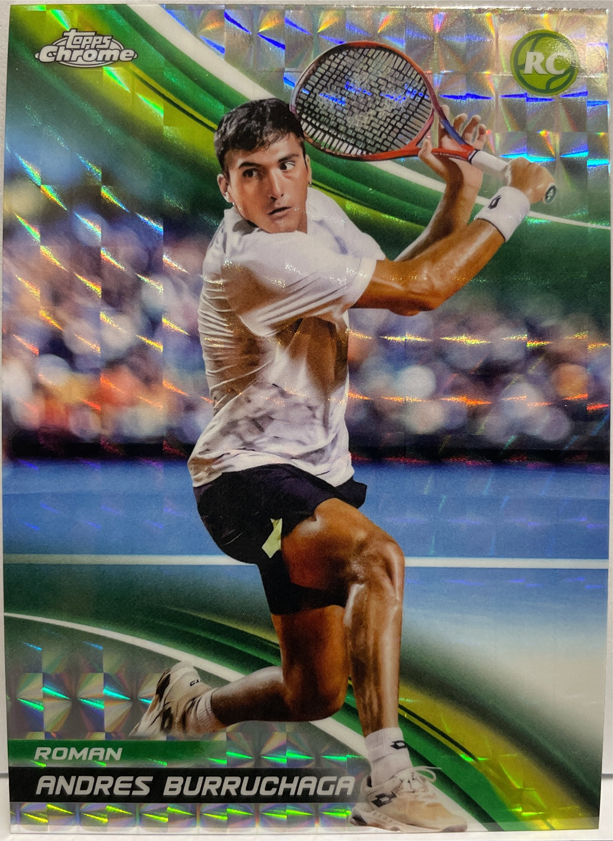 Mancolista-Geometric Refractor-Topps Chrome Tennis 2025