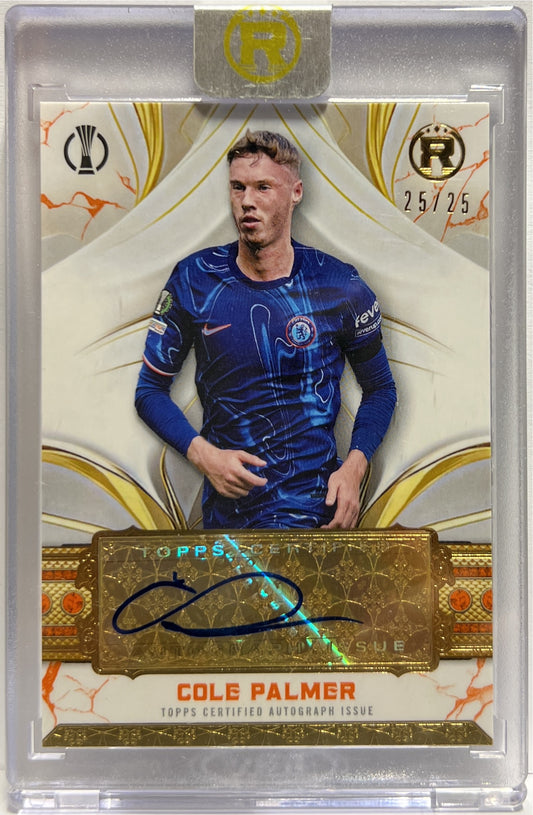 Cole Palmer 25/25 Autograph Topps Reverence 2024/25
