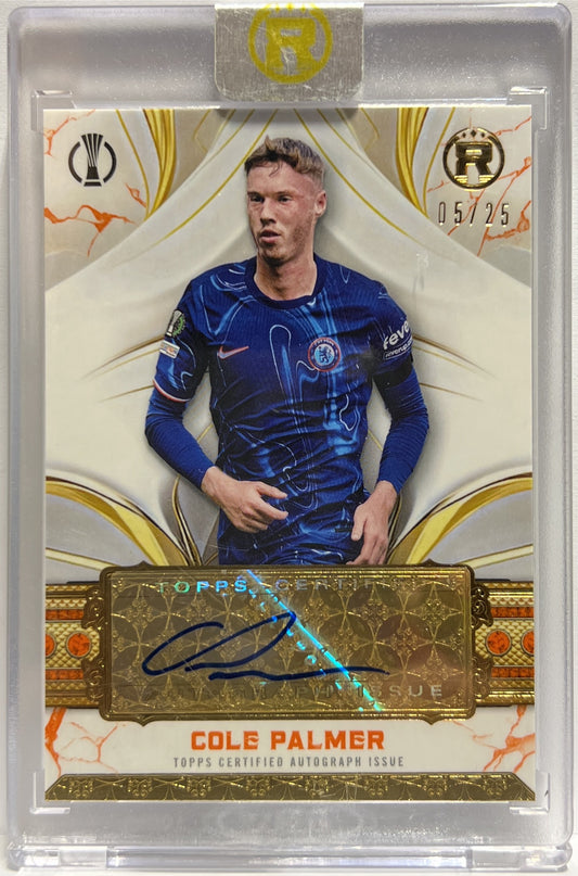 Cole Palmer 5/25 Autograph Topps Reverence 2024/25