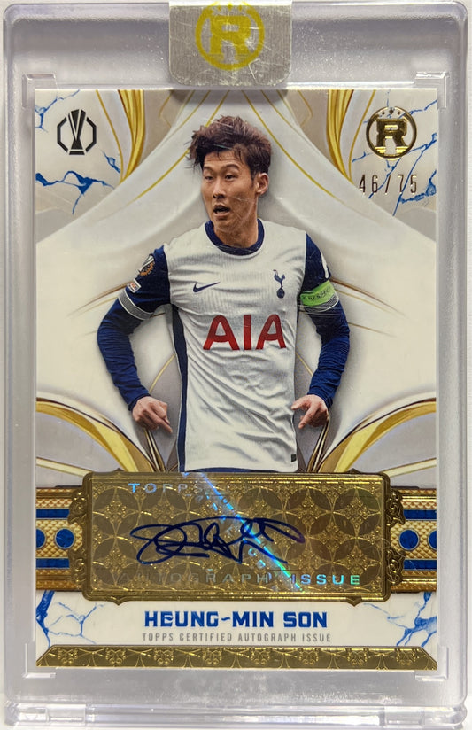 Heung Min Son 46/75 Autograph Topps Reverence 2024/25
