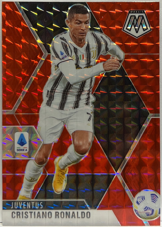Cristiano Ronaldo Red Mosaic Serie A 2020/21