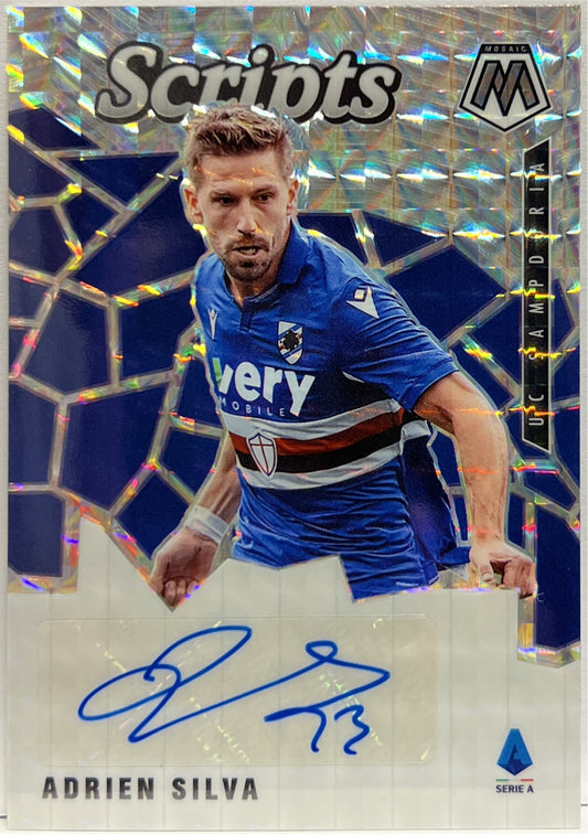 Adrien Silva Autograph Mosaic Serie A 2020/21