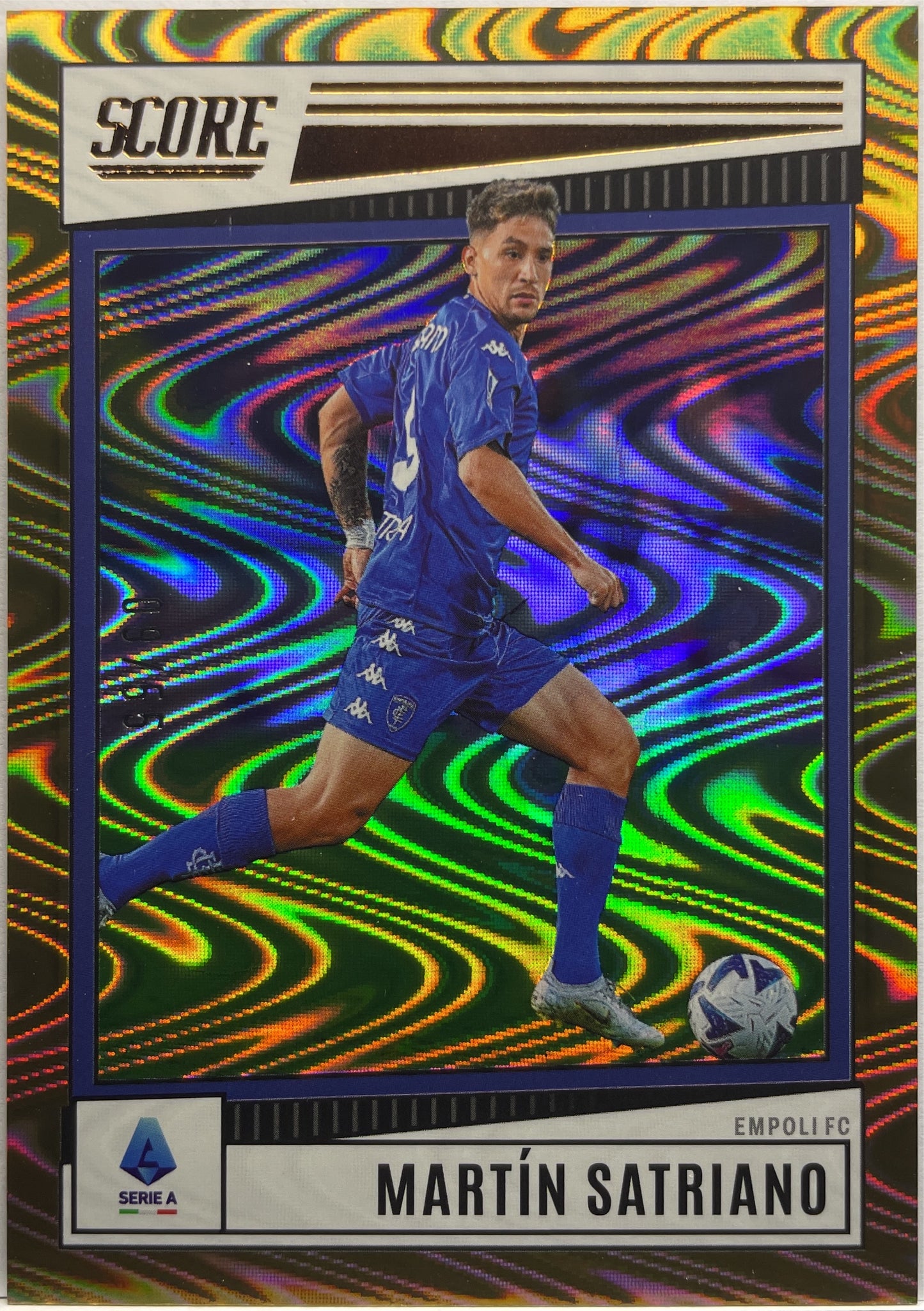 Martin Satriano 9/55 Bronze Swirl Score Serie A 2022/23