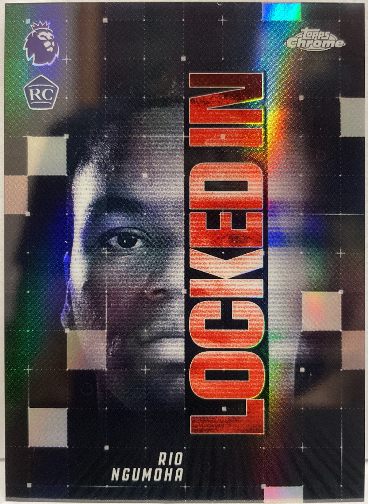 Rio Ngumoha Rookie Locked In Topps Chrome EPL Premier League 2025/26