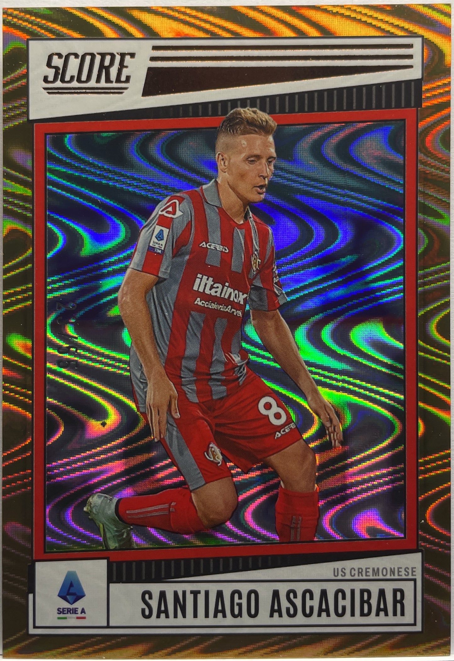 Santiago Ascacibar 23/55 Bronze Swirl Score Serie A 2022/23