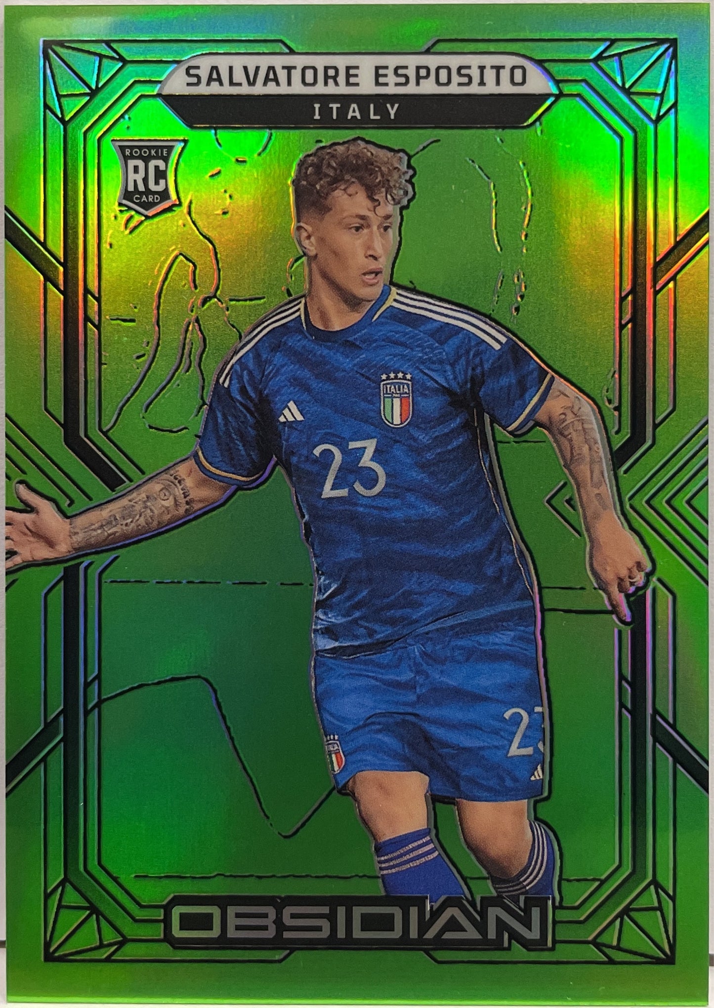 Salvatore Esposito 2/3 Rookie Green Obsidian 2022/23