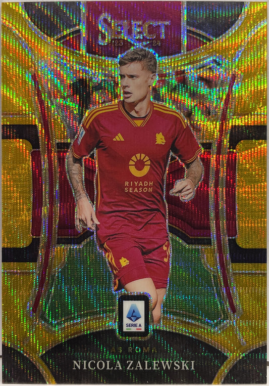 Nicola Zalewski 10/10 Mezzanine Gold Wave Select Serie A 2023/24