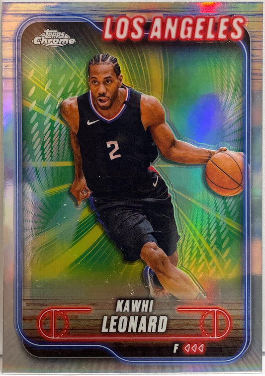 Mancolista-Refractor-Topps Chrome NBA Basketball 2024/25