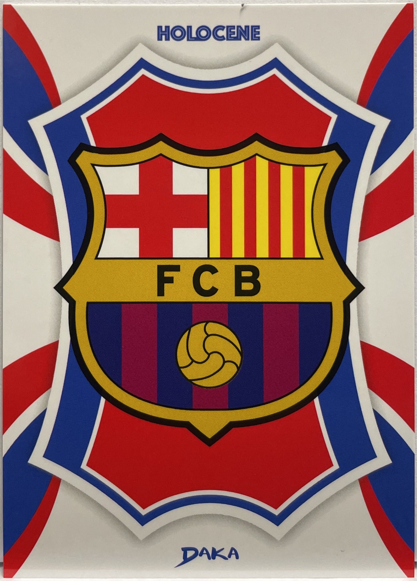 FC Barcelona Team Badge Logo Holocene Daka Barcelona Top Audience 2025/26
