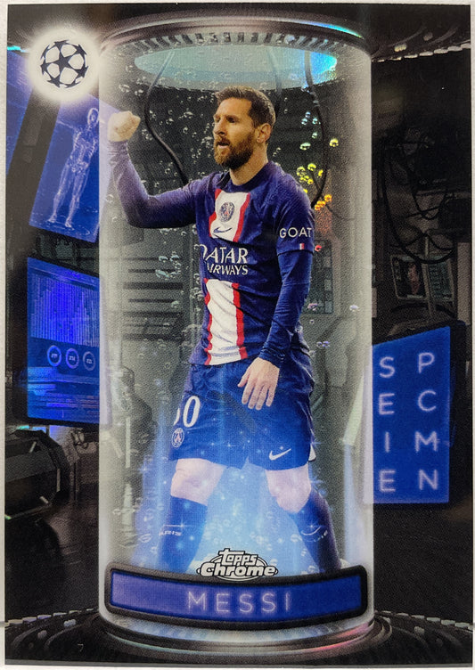 Lionel Messi Specimen Topps Chrome UCC 2022/23 PSG