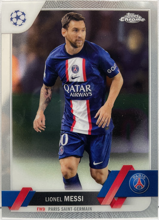 Lionel Messi Topps Chrome UCC 2022/23