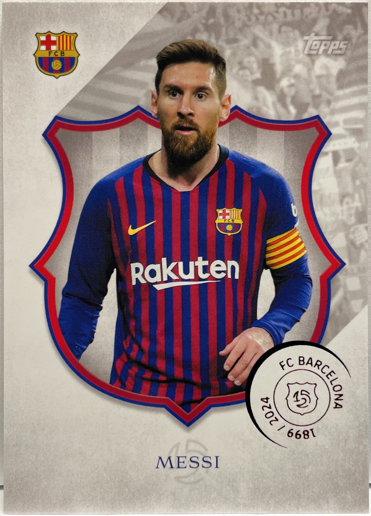 Lionel Messi Topps Barcelona 125 2024/25