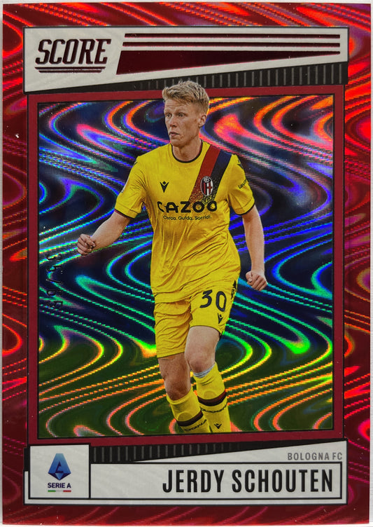 Jerdy Schouten 35/65 Red Swirl Score Serie A 2022/23