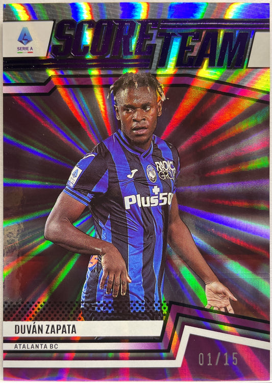 Duvan Zapata 1/15 Score Team Purple Laser Score Serie A 2022/23