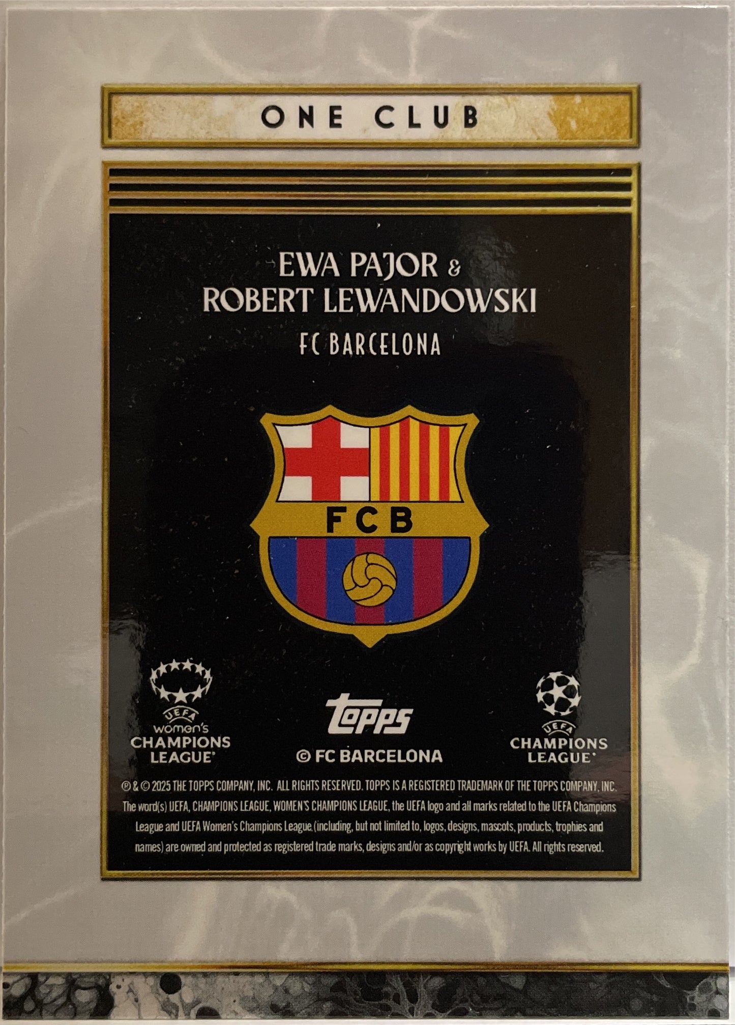 Mancolista-One Club-Topps Deco 2025/26