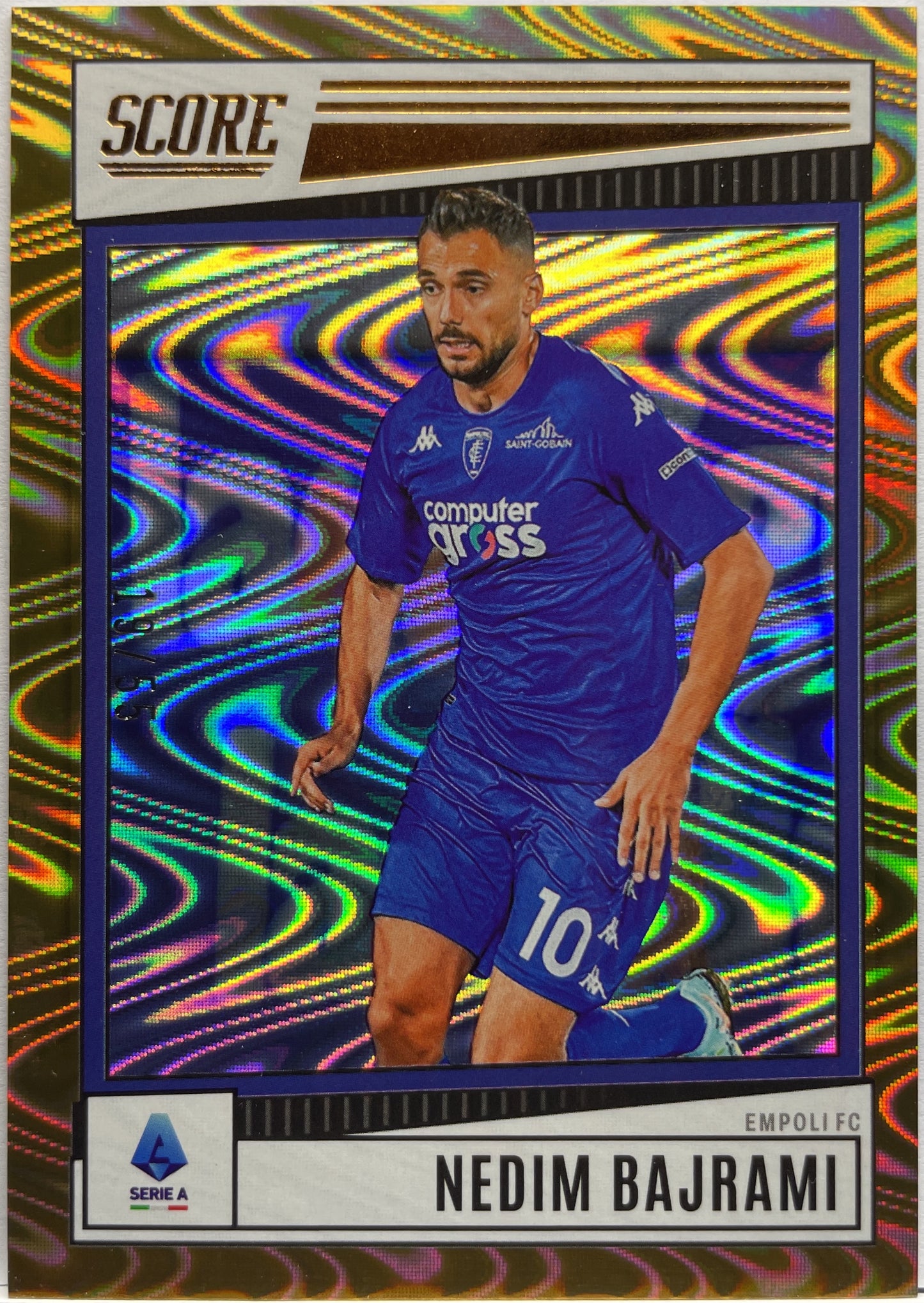 Nedim Bajrami 19/55 Bronze Swirl Score Serie A 2022/23