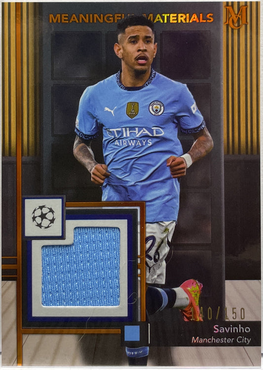 Savinho 140/150 Patch Worn Topps Museum 2024/25