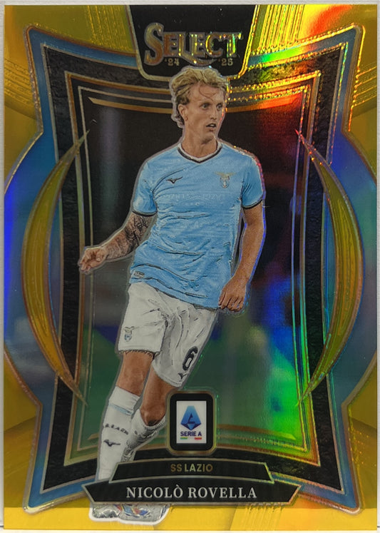 Nicolo Rovella 10/10 Terrace Gold Select Serie A 2024/25