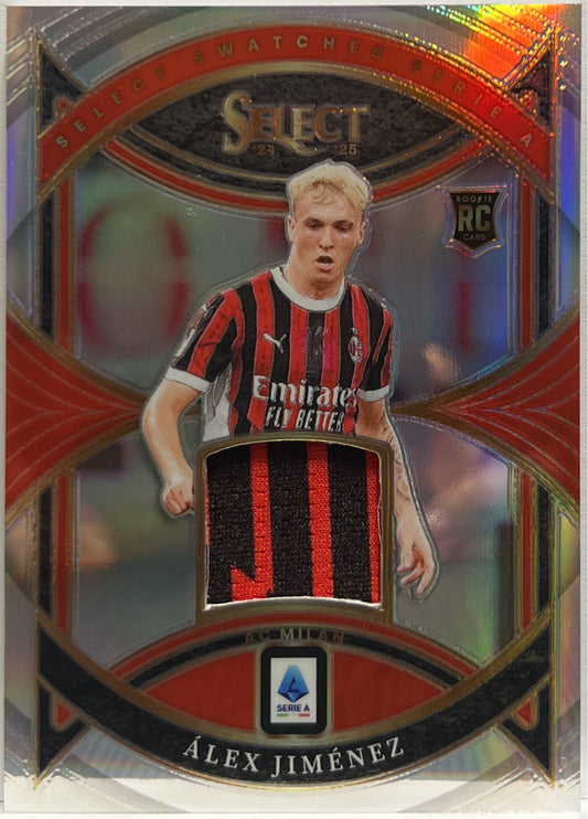 Alex Jimenez Rookie Patch Swatches Select Serie A 2024/25 .2