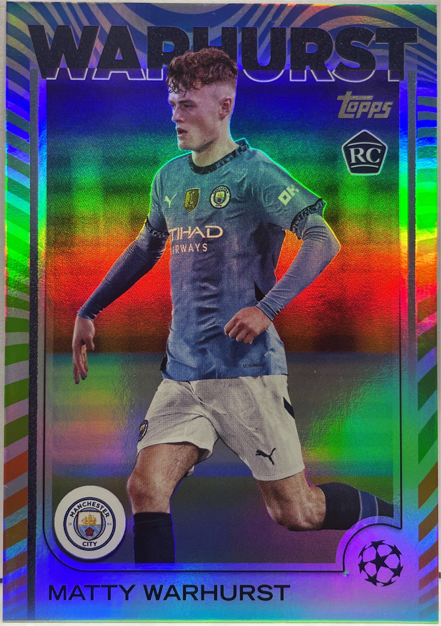 Matty Warhurst 30/36 Rookie New Chapter Topps UCC 2024/25