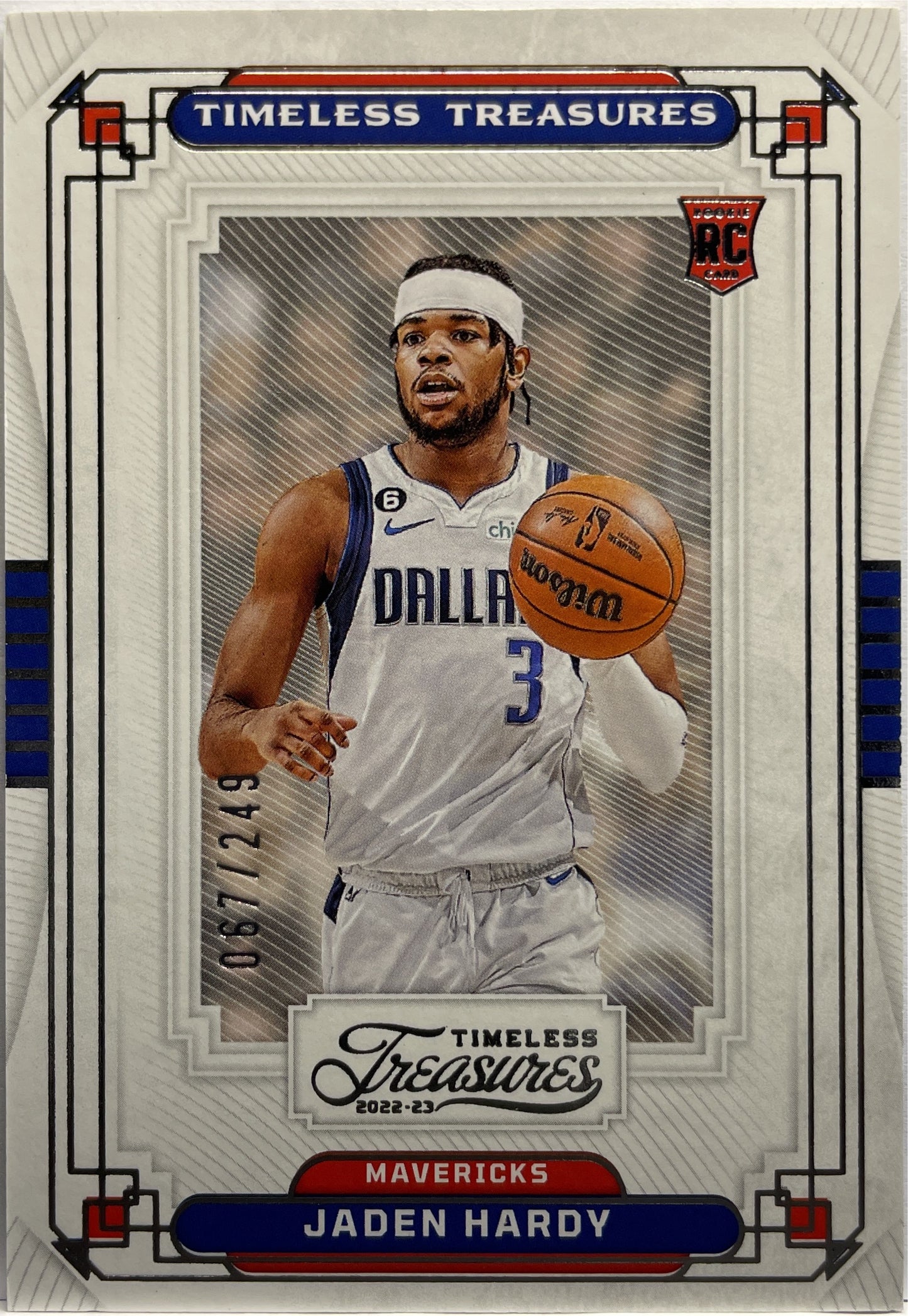 Jaden Hardy 67/249 Rookie Timeless Treasure Chronicles 2022/23